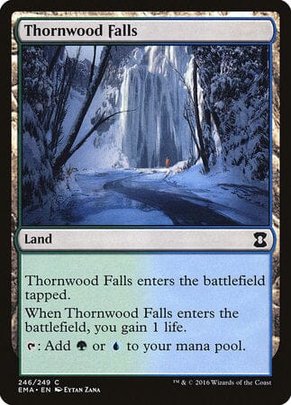 Thornwood Falls [Eternal Masters] MTG Single Magic: The Gathering  | Multizone: Comics And Games