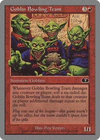 Goblin Bowling Team [Unglued] MTG Single Magic: The Gathering  | Multizone: Comics And Games