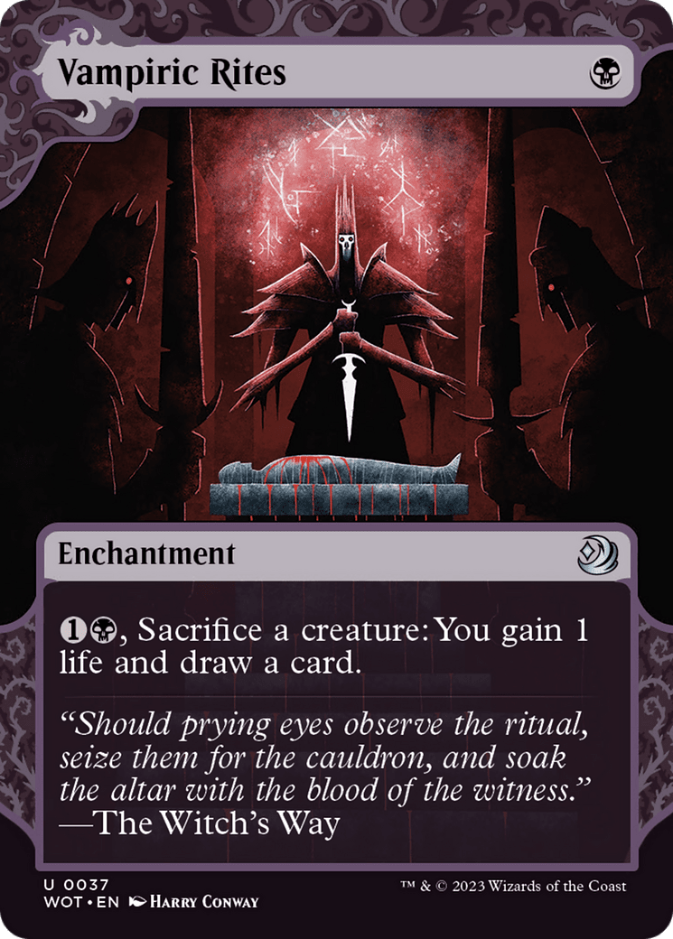 Vampiric Rites [Wilds of Eldraine: Enchanting Tales] MTG Single Magic: The Gathering  | Multizone: Comics And Games