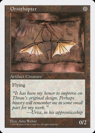 Ornithopter [Fifth Edition] MTG Single Magic: The Gathering  | Multizone: Comics And Games