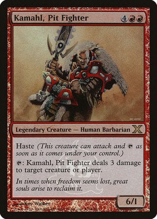 Kamahl, Pit Fighter [15th Anniversary Cards] MTG Single Magic: The Gathering  | Multizone: Comics And Games
