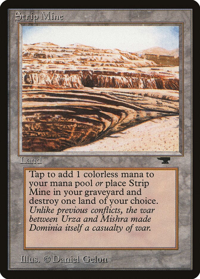 Strip Mine (Sloped Horizon) [Antiquities] MTG Single Magic: The Gathering  | Multizone: Comics And Games