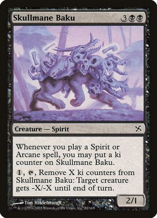 Skullmane Baku [Betrayers of Kamigawa] MTG Single Magic: The Gathering  | Multizone: Comics And Games