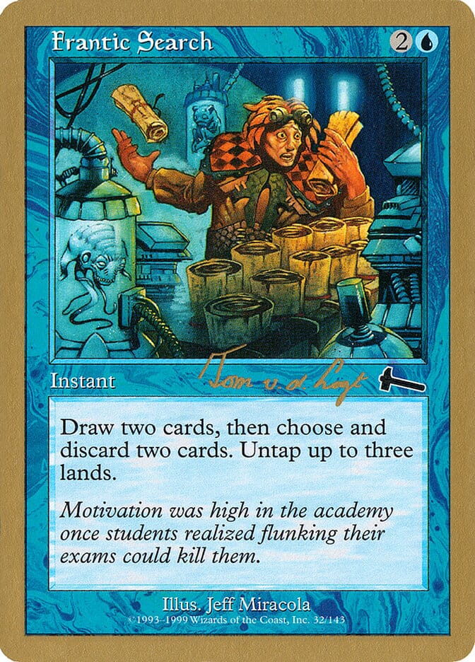 Frantic Search (Tom van de Logt) [World Championship Decks 2000] MTG Single Magic: The Gathering  | Multizone: Comics And Games