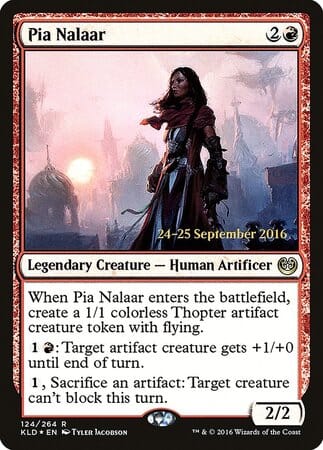 Pia Nalaar [Kaladesh Promos] MTG Single Magic: The Gathering  | Multizone: Comics And Games