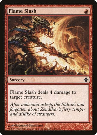 Flame Slash [Rise of the Eldrazi] MTG Single Magic: The Gathering  | Multizone: Comics And Games