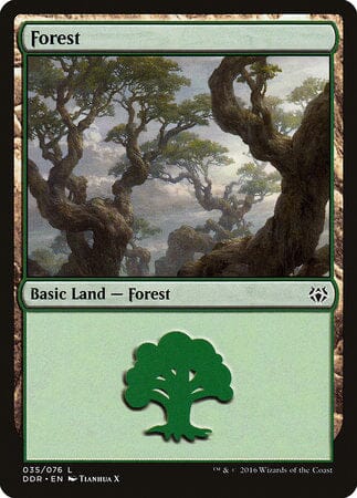 Forest (35) [Duel Decks: Nissa vs. Ob Nixilis] MTG Single Magic: The Gathering  | Multizone: Comics And Games