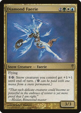 Diamond Faerie [Coldsnap] MTG Single Magic: The Gathering  | Multizone: Comics And Games