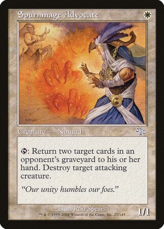 Spurnmage Advocate [Judgment] MTG Single Magic: The Gathering  | Multizone: Comics And Games