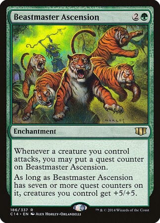 Beastmaster Ascension [Commander 2014] MTG Single Magic: The Gathering  | Multizone: Comics And Games
