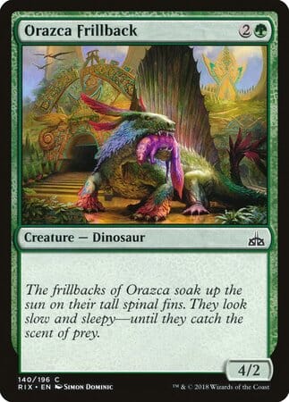 Orazca Frillback [Rivals of Ixalan] MTG Single Magic: The Gathering  | Multizone: Comics And Games