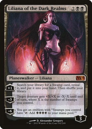 Liliana of the Dark Realms [Magic 2014] MTG Single Magic: The Gathering  | Multizone: Comics And Games