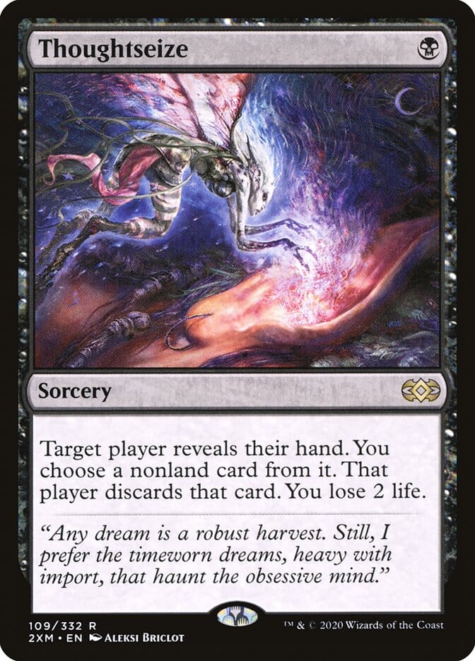 Thoughtseize [Double Masters] MTG Single Magic: The Gathering  | Multizone: Comics And Games