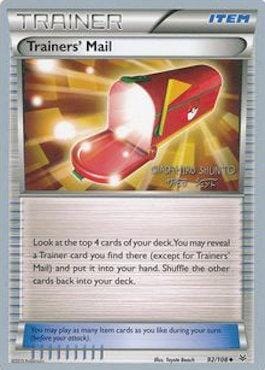 Trainers' Mail (92/108) (Black Dragon - Shuntu Sadahiro) [World Championships 2016] Pokemon Single Pokémon  | Multizone: Comics And Games