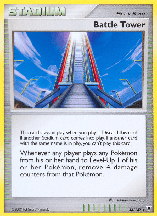 Battle Tower (134/147) [Platinum: Supreme Victors] Pokemon Single Pokémon  | Multizone: Comics And Games