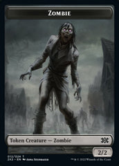 Zombie // Soldier Double-Sided Token [Double Masters 2022 Tokens] | Multizone: Comics And Games