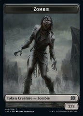 Zombie // Knight Double-sided Token [Double Masters 2022 Tokens] MTG Single Magic: The Gathering  | Multizone: Comics And Games