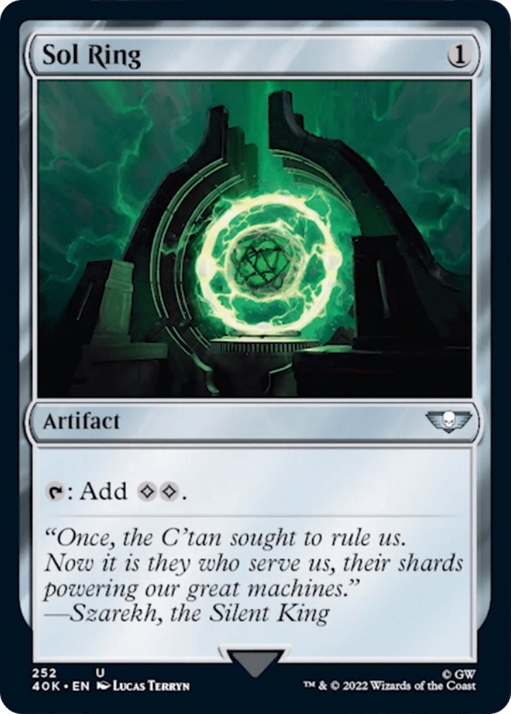 Sol Ring (252) [Universes Beyond: Warhammer 40,000] MTG Single Magic: The Gathering  | Multizone: Comics And Games