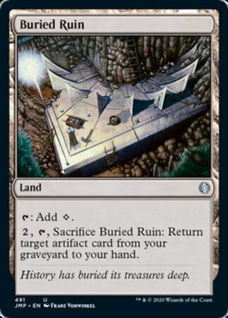 Buried Ruin [Jumpstart] MTG Single Magic: The Gathering  | Multizone: Comics And Games