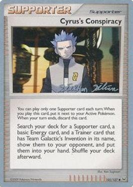 Cyrus's Conspiracy (105/127) (Luxdrill - Stephen Silvestro) [World Championships 2009] Pokemon Single Pokémon  | Multizone: Comics And Games
