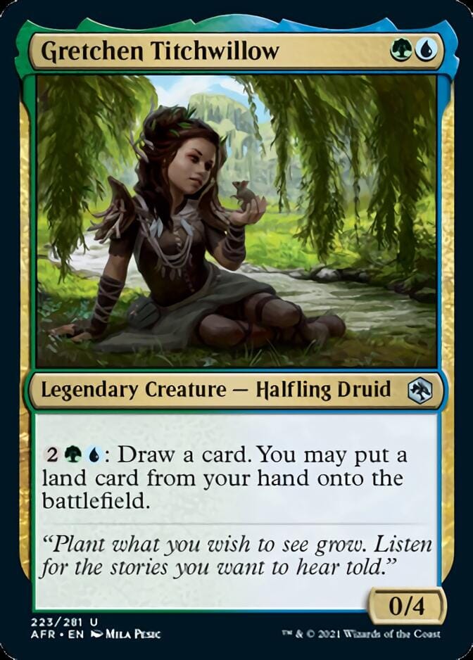 Gretchen Titchwillow [Dungeons & Dragons: Adventures in the Forgotten Realms] MTG Single Magic: The Gathering  | Multizone: Comics And Games