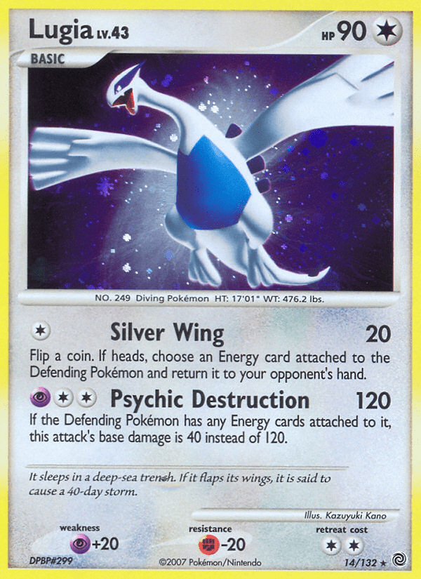 Lugia (14/132) [Diamond & Pearl: Secret Wonders] Pokemon Single Pokémon  | Multizone: Comics And Games