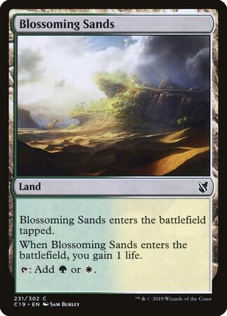 Blossoming Sands [Commander 2019] MTG Single Magic: The Gathering  | Multizone: Comics And Games