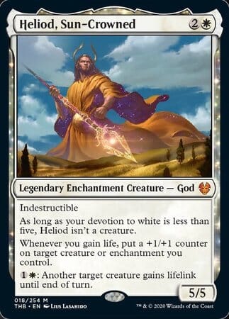 Heliod, Sun-Crowned [Theros Beyond Death] MTG Single Magic: The Gathering  | Multizone: Comics And Games