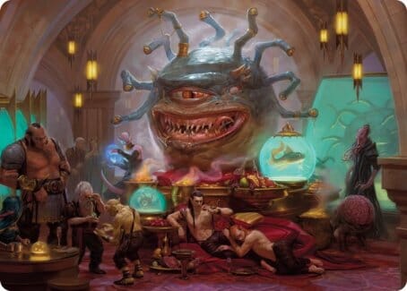 Xanathar, Guild Kingpin Art Card [Dungeons & Dragons: Adventures in the Forgotten Realms Art Series] MTG Single Magic: The Gathering  | Multizone: Comics And Games
