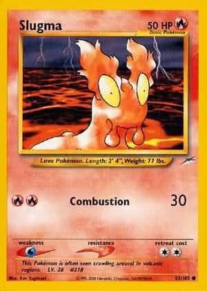 Slugma (82/105) [Neo Destiny Unlimited] Pokemon Single Pokémon  | Multizone: Comics And Games