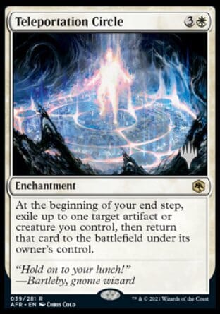 Teleportation Circle (Promo Pack) [Dungeons & Dragons: Adventures in the Forgotten Realms Promos] MTG Single Magic: The Gathering  | Multizone: Comics And Games
