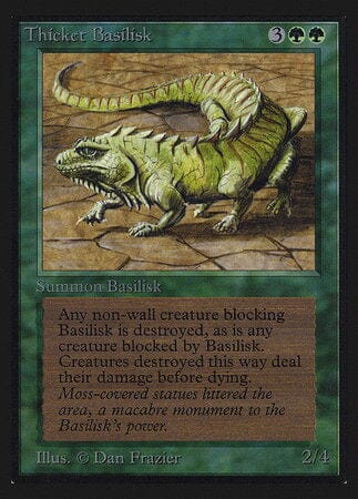 Thicket Basilisk (CE) [Collectors’ Edition] MTG Single Magic: The Gathering  | Multizone: Comics And Games