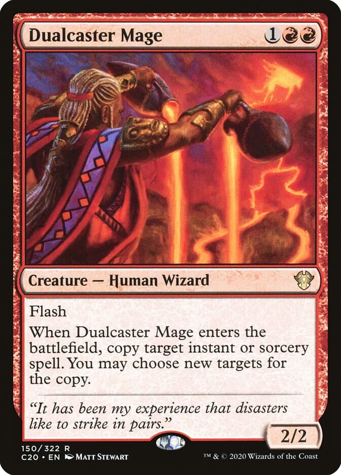 Dualcaster Mage [Commander 2020] MTG Single Magic: The Gathering  | Multizone: Comics And Games