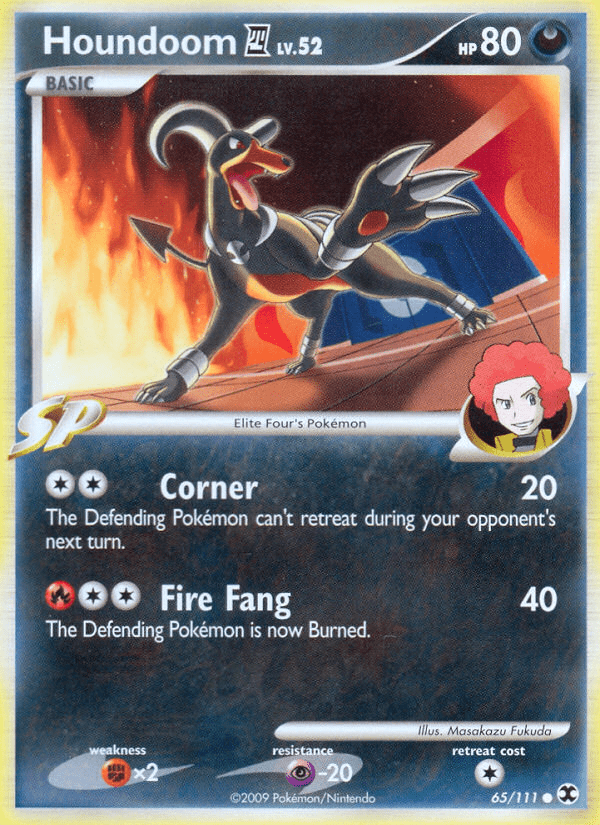 Houndoom (65/111) [Platinum: Rising Rivals] Pokemon Single Pokémon  | Multizone: Comics And Games