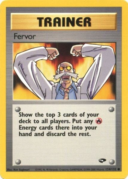 Fervor (124/132) [Gym Challenge Unlimited] Pokemon Single Pokémon  | Multizone: Comics And Games