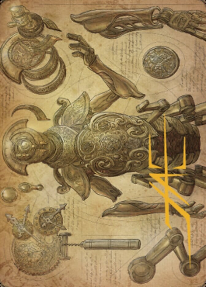 Foundry Inspector Art Card (Gold-Stamped Signature) [The Brothers' War Art Series] MTG Single Magic: The Gathering  | Multizone: Comics And Games