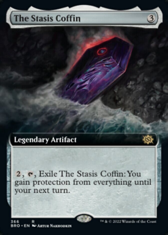The Stasis Coffin (Extended Art) [The Brothers' War] MTG Single Magic: The Gathering  | Multizone: Comics And Games
