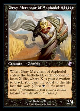 Gray Merchant of Asphodel (Timeshifted) [Time Spiral Remastered] MTG Single Magic: The Gathering  | Multizone: Comics And Games