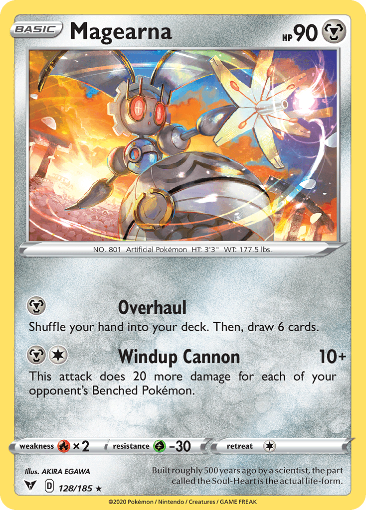 Magearna (128/185) (Theme Deck Exclusive) [Sword & Shield: Vivid Voltage] Pokemon Single Pokémon  | Multizone: Comics And Games