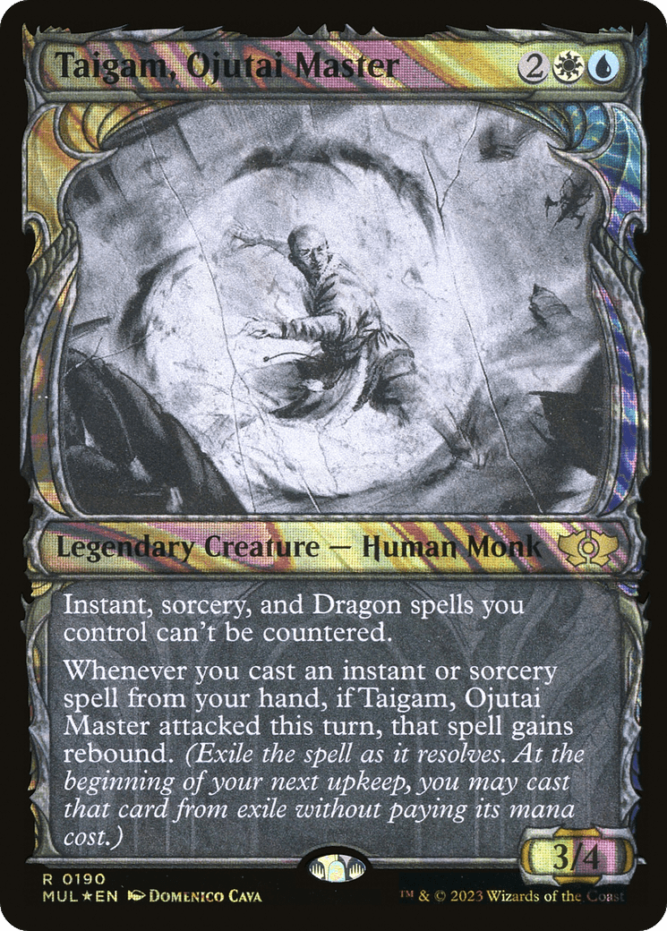 Taigam, Ojutai Master (Halo Foil) [Multiverse Legends] MTG Single Magic: The Gathering  | Multizone: Comics And Games