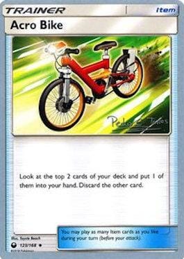 Acro Bike (123/168) (Dragones y Sombras - Pedro Eugenio Torres) [World Championships 2018] Pokemon Single Pokémon  | Multizone: Comics And Games