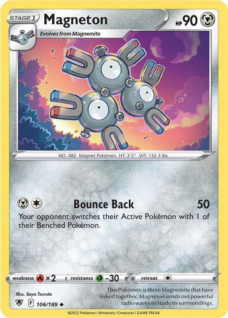 Magneton (106/189) [Sword & Shield: Astral Radiance] Pokemon Single Pokémon  | Multizone: Comics And Games