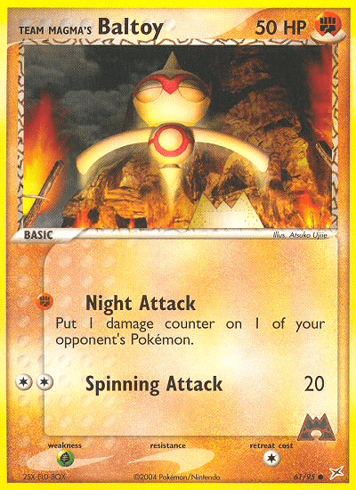 Team Magma's Baltoy (61/95) [EX: Team Magma vs Team Aqua] Pokemon Single Pokémon  | Multizone: Comics And Games