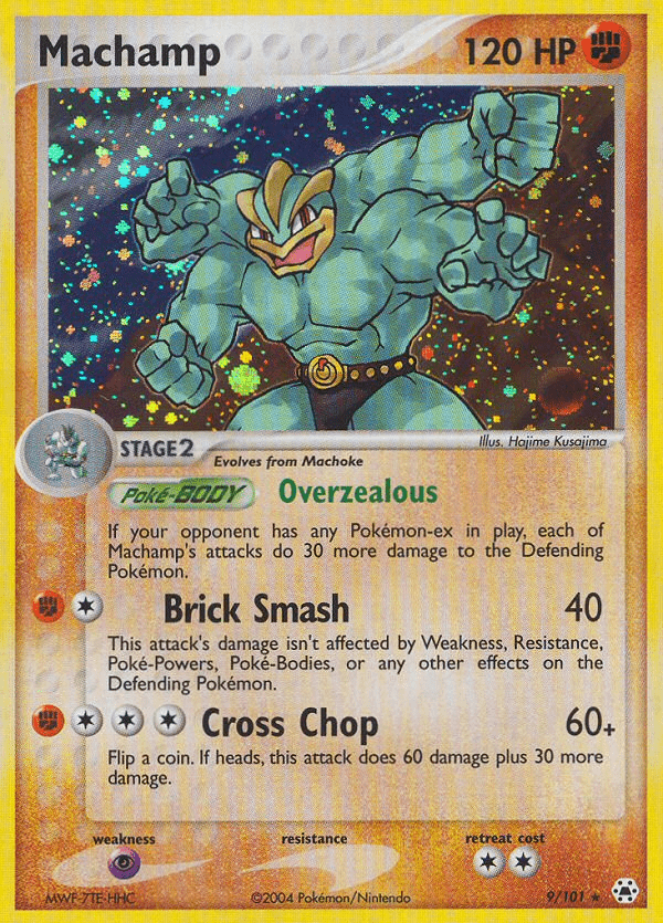 Machamp (9/101) [EX: Hidden Legends] Pokemon Single Pokémon  | Multizone: Comics And Games