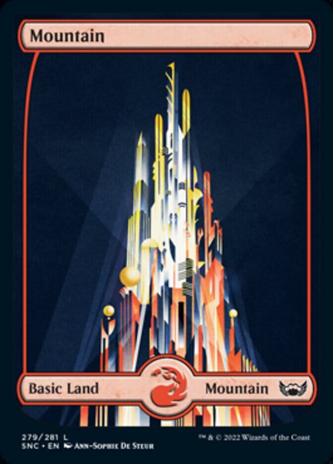 Mountain (279) [Streets of New Capenna] MTG Single Magic: The Gathering  | Multizone: Comics And Games