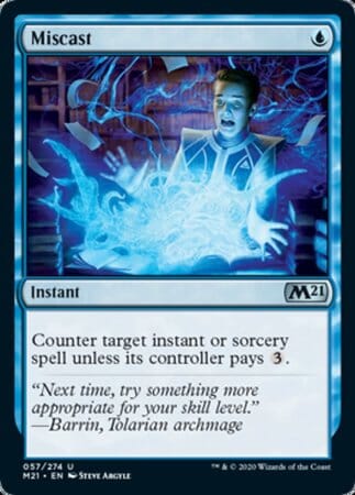 Miscast [Core Set 2021] MTG Single Magic: The Gathering  | Multizone: Comics And Games