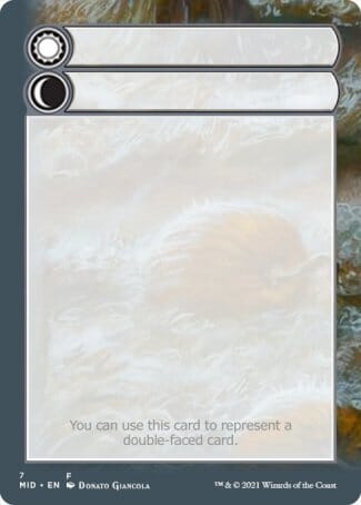 Helper Card (7/9) [Innistrad: Midnight Hunt Tokens] MTG Single Magic: The Gathering  | Multizone: Comics And Games