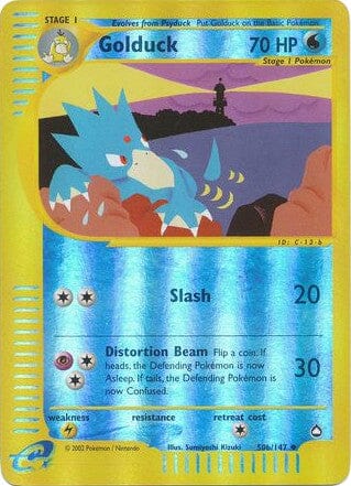 Golduck (50b/147) [Aquapolis] Pokemon Single Pokémon  | Multizone: Comics And Games