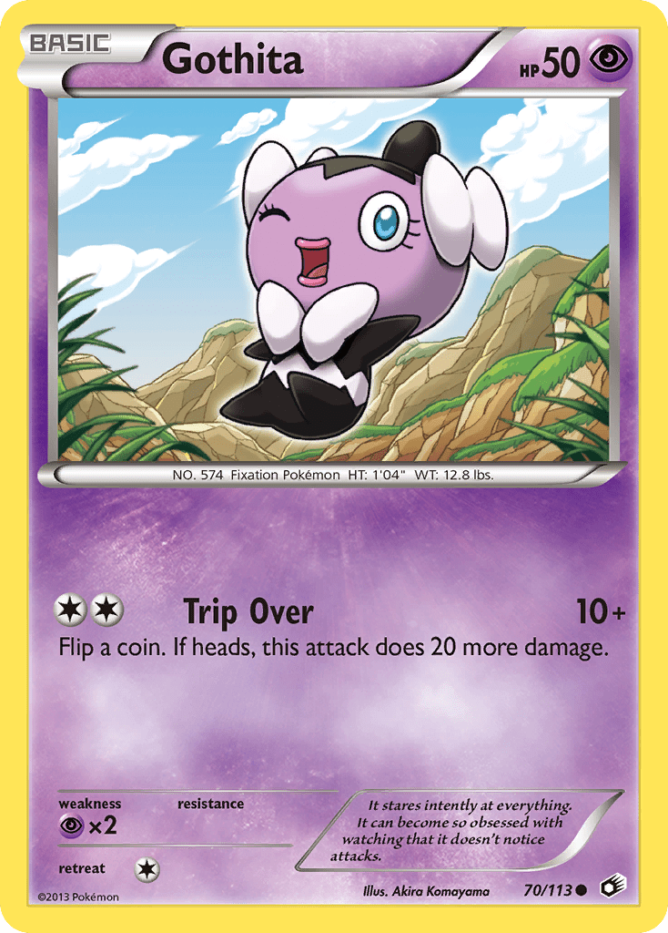 Gothita (70/113) [Black & White: Legendary Treasures] Pokemon Single Pokémon  | Multizone: Comics And Games