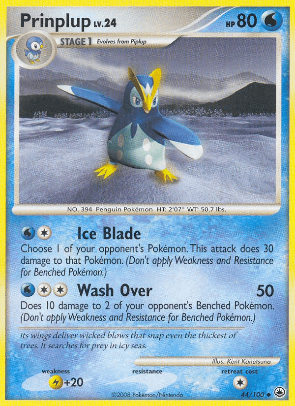 Prinplup (44/100) [Diamond & Pearl: Majestic Dawn] Pokemon Single Pokémon  | Multizone: Comics And Games